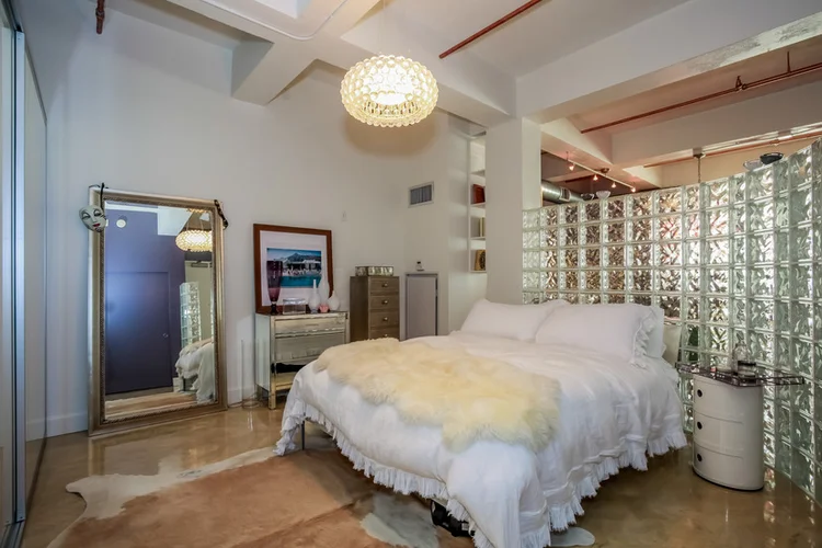 Light & airy master bedroom