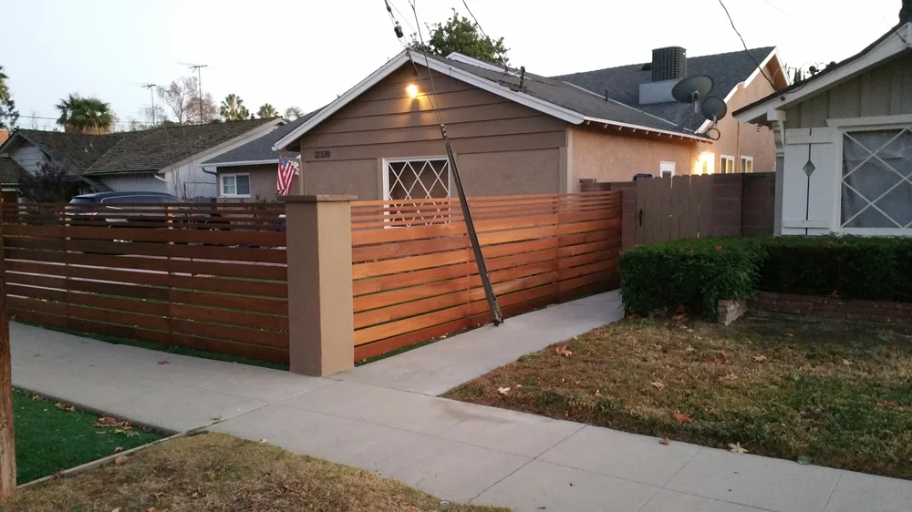Front yard fence